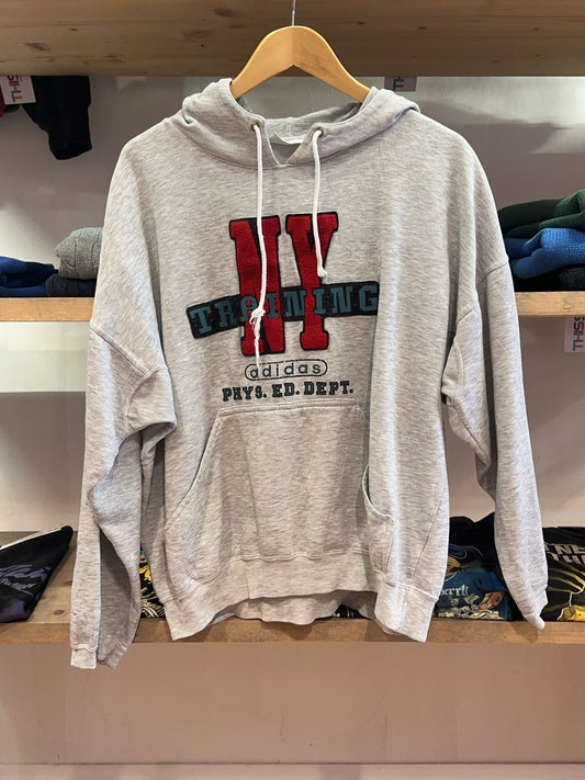 M - Vintage 1990's Adidas Hoodie New York Training Hoodie