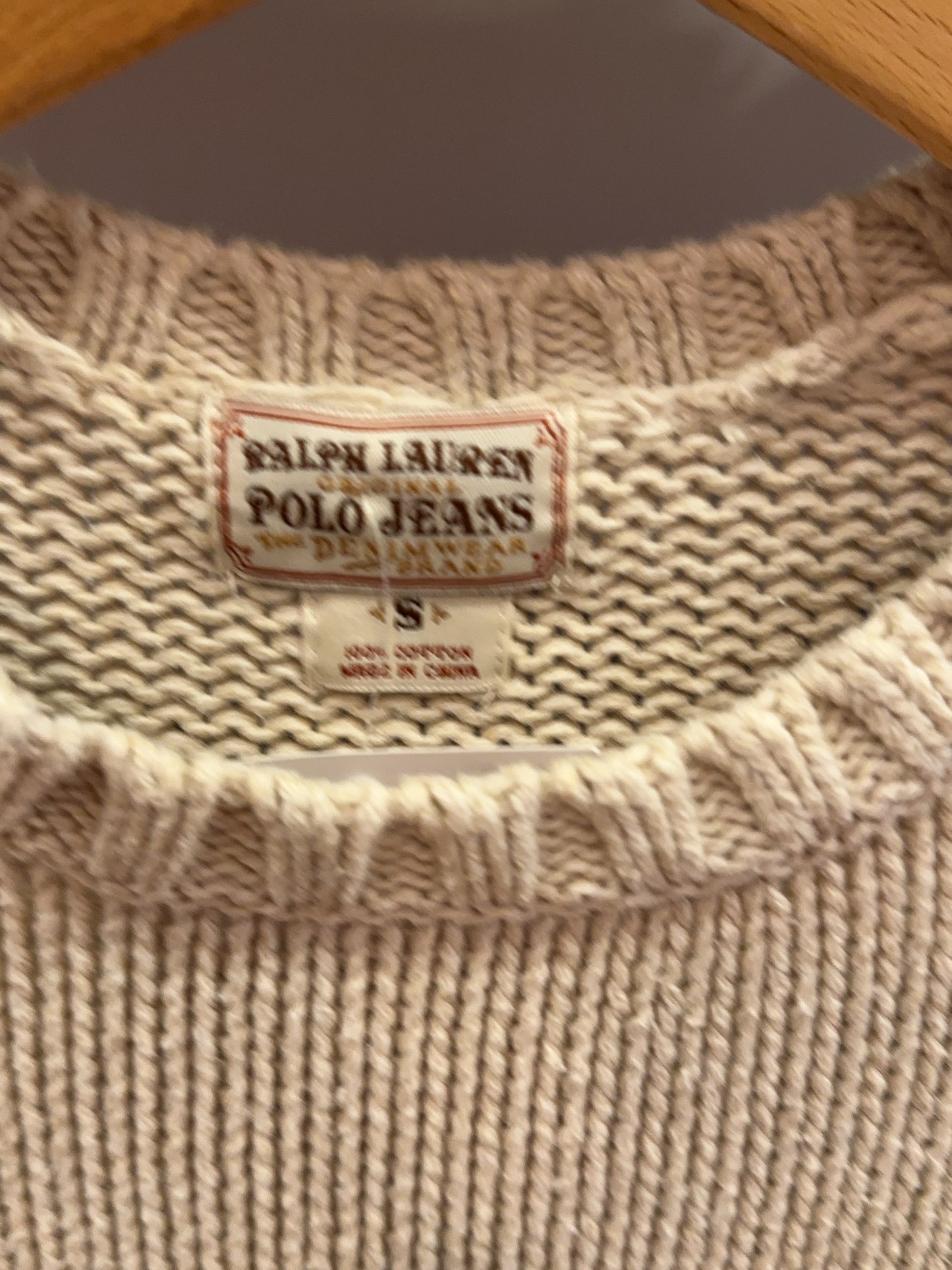 XS - Ralph Lauren Polo Jeans American Flag Knit Sweater