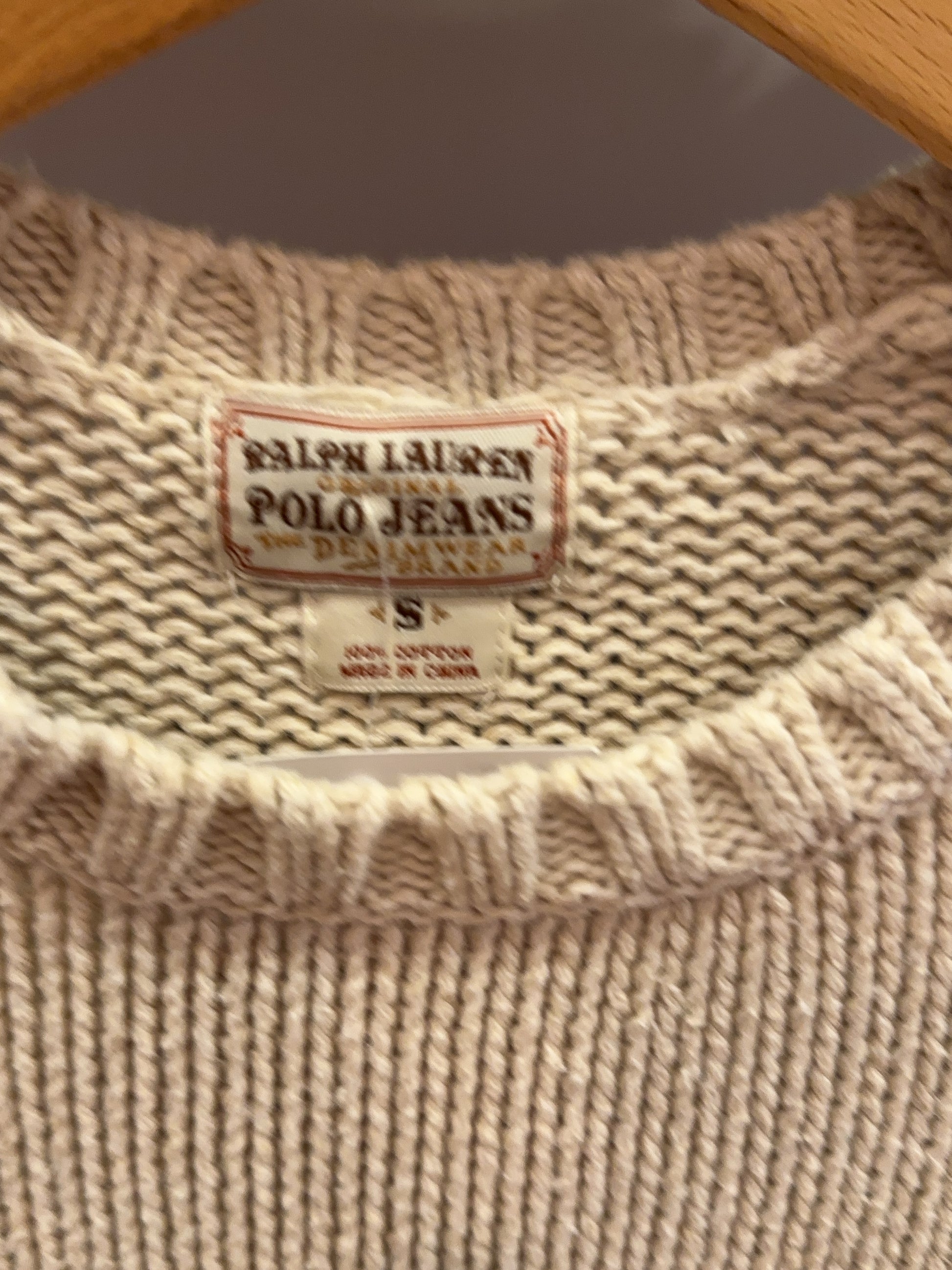 XS - Ralph Lauren Polo Jeans American Flag Knit Sweater
