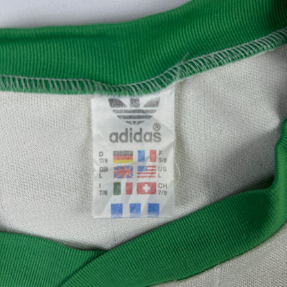 L - 1970s Adidas OM Olympique de Marseille 15 Vintage Soccer Long-Sleeve Jersey