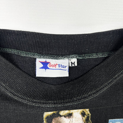 M - Vintage Johnny Hallyday Graphic Sweatshirt