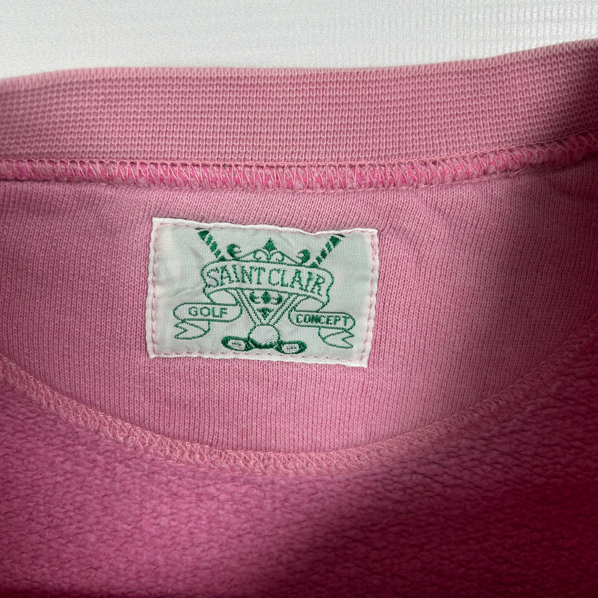 M - Vintage 1990's Pink Golf Concept Graphic Sweatshirt