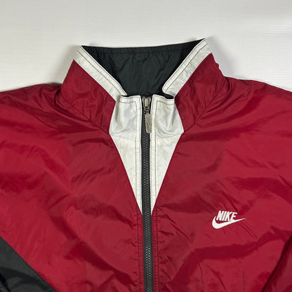 L - Vintage 1990's Nike Big Swoosh Windbreaker Jacket
