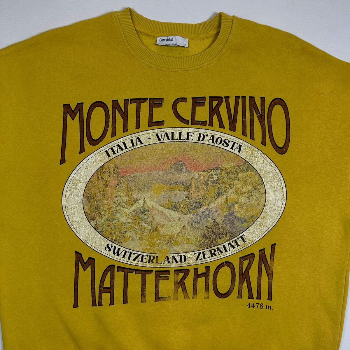 M - Vintage Monte Cervino Graphic Sweatshirt