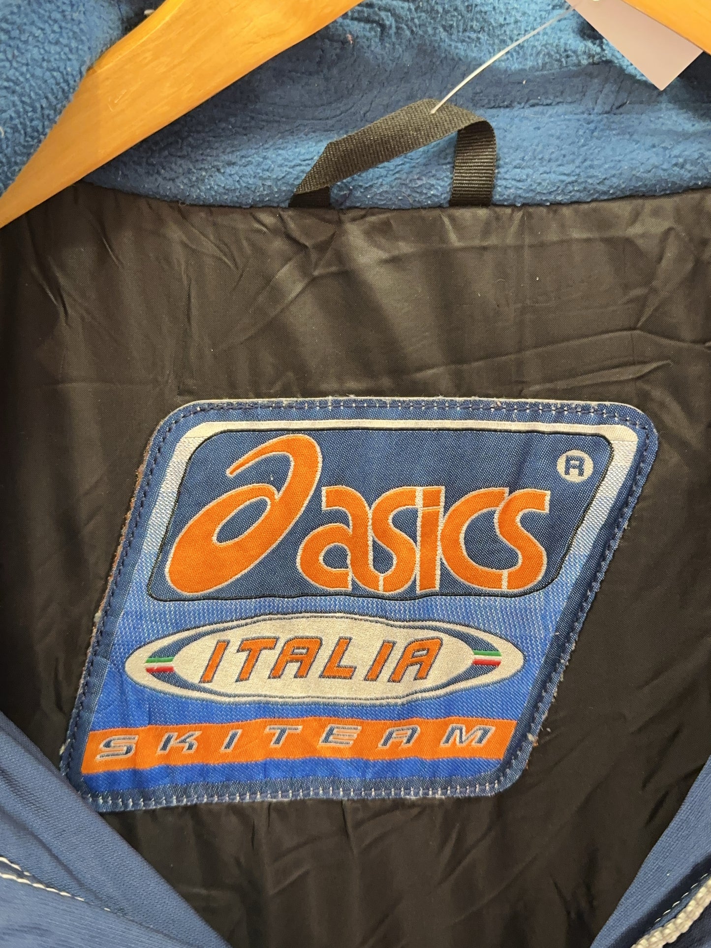 L - Vintage 1990's Asics Italia National Ski Team Winter Olympic Games Jacket