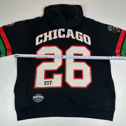 L - Vintage 2000's Chicago Blackhawks #26 Majestic NHL Hoodie Sweatshirt