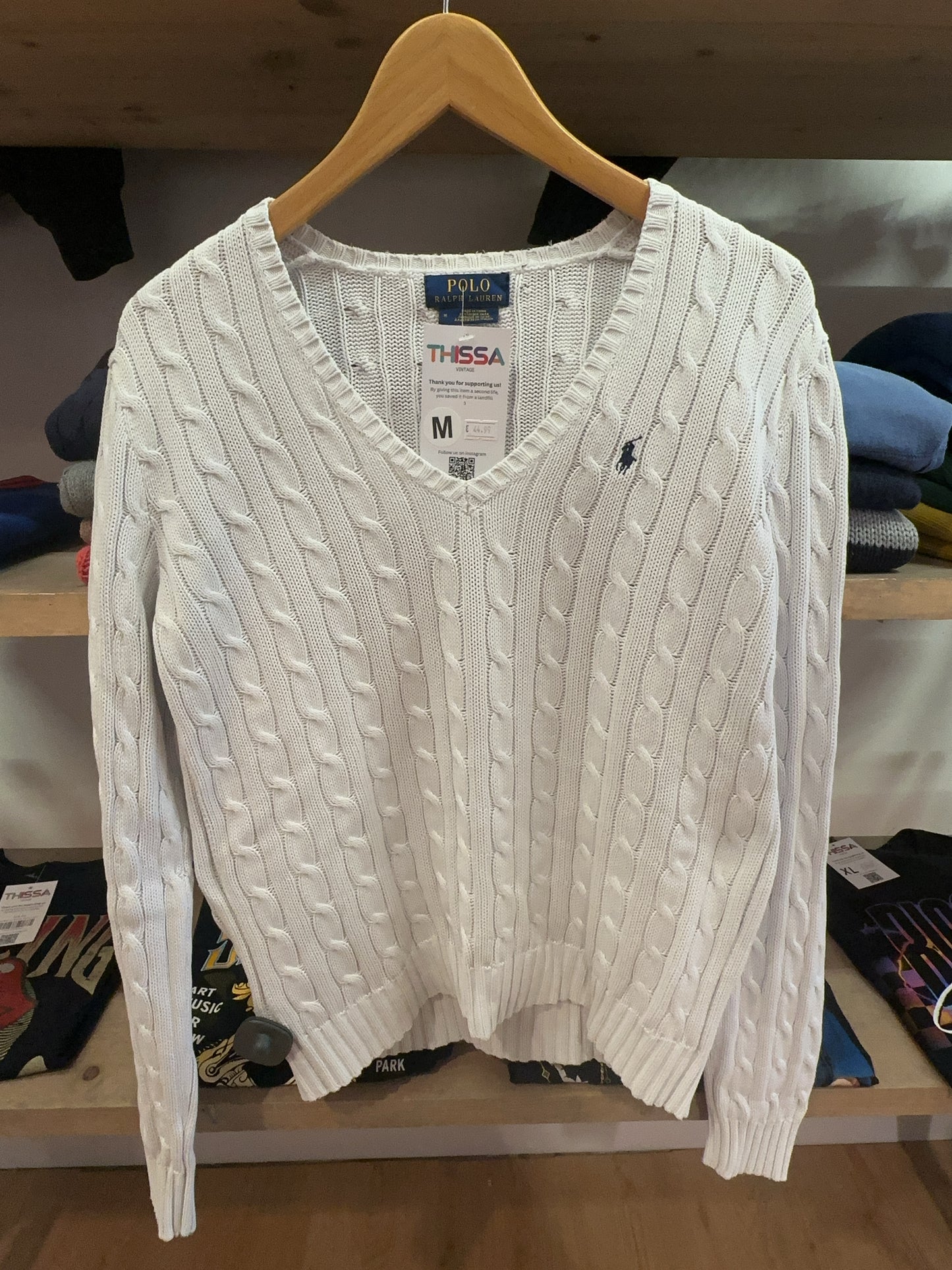 Ralph Lauren Cable Knit - M