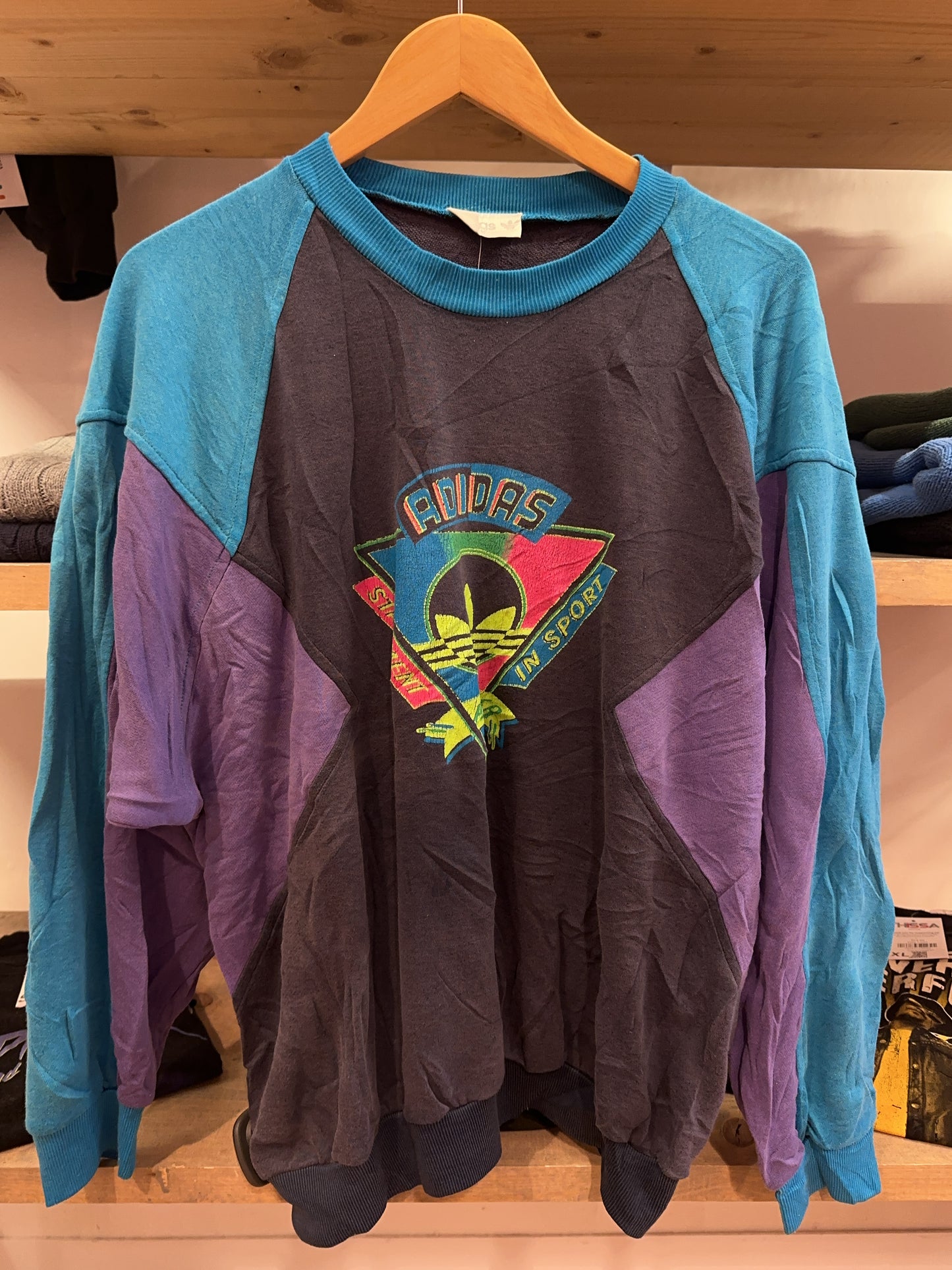 M - Vintage 1990's Adidas Sweatshirt