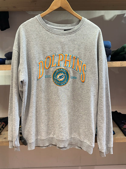 S - Vintage Miami Dolphins NFL Sweatshirt