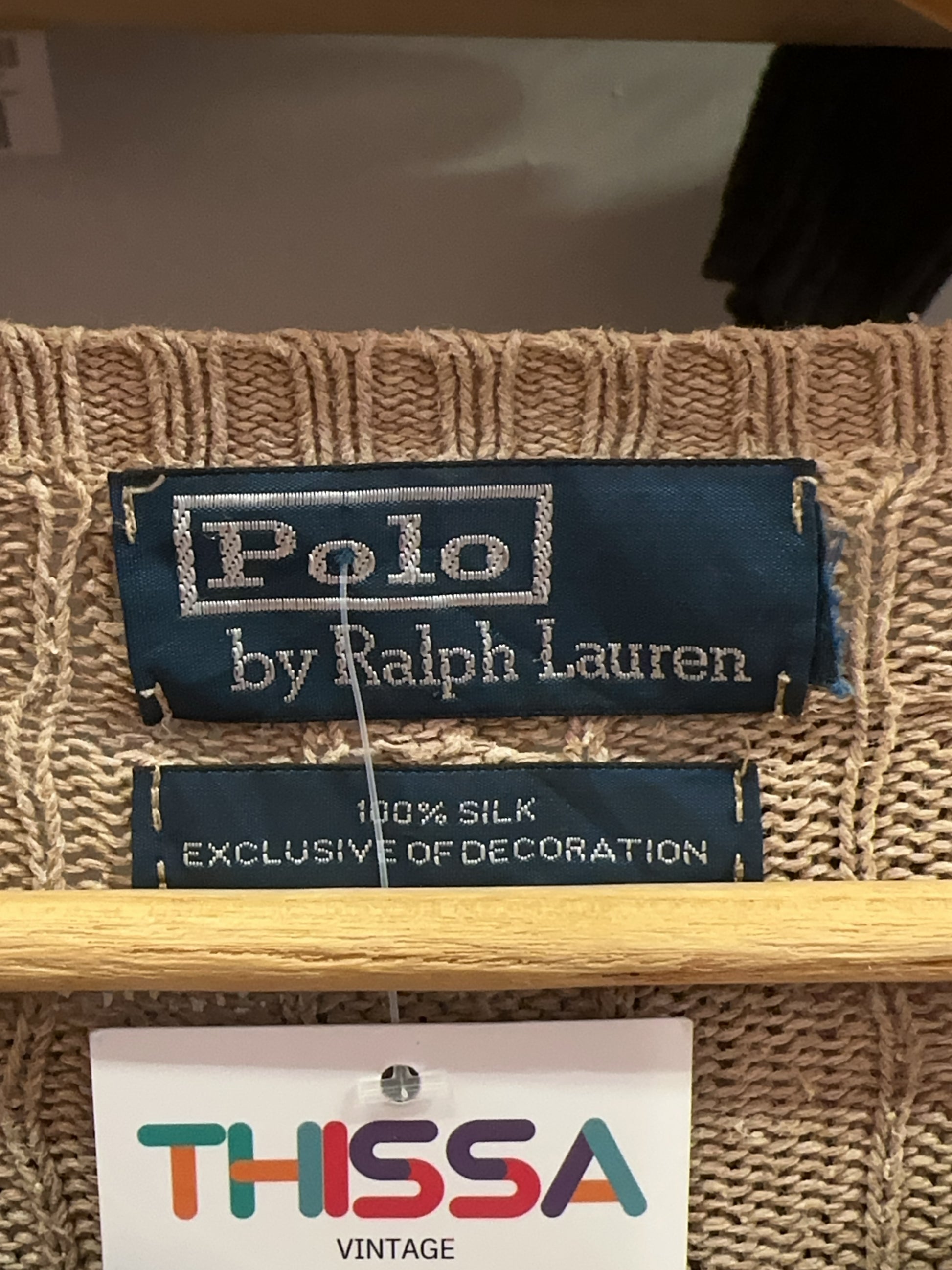 Ralph Lauren Cable Knit - S