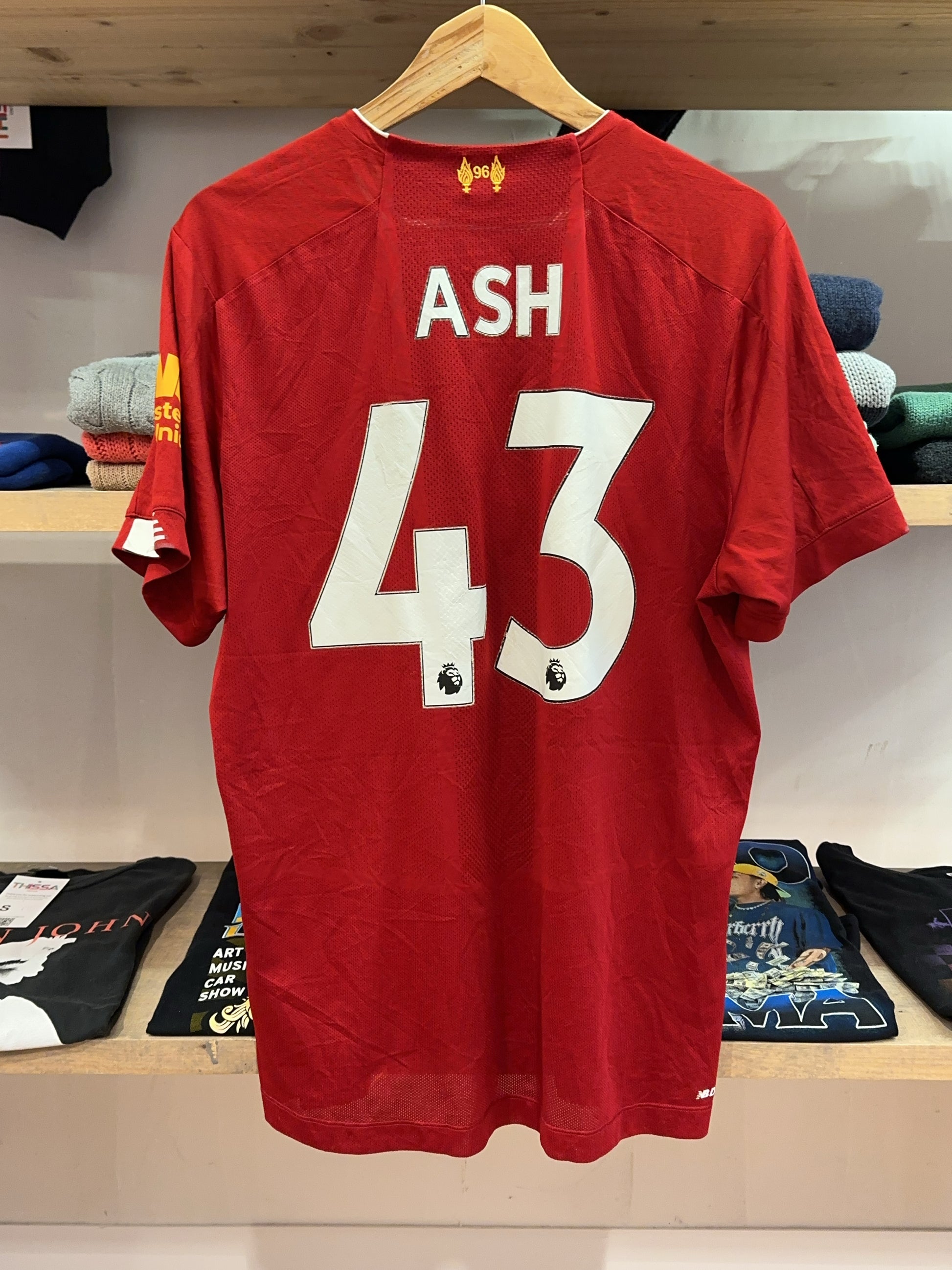2019-2020 Liverpool FC New Balance Home Football Shirt 43 - L