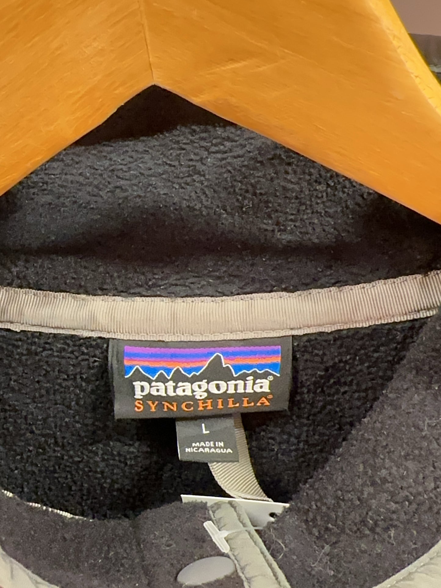 L - Vintage 1990's Patagonia Fleece Quarterzip