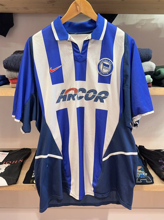 2002-2004 Hertha BSC Nike Home Football Shirt - L