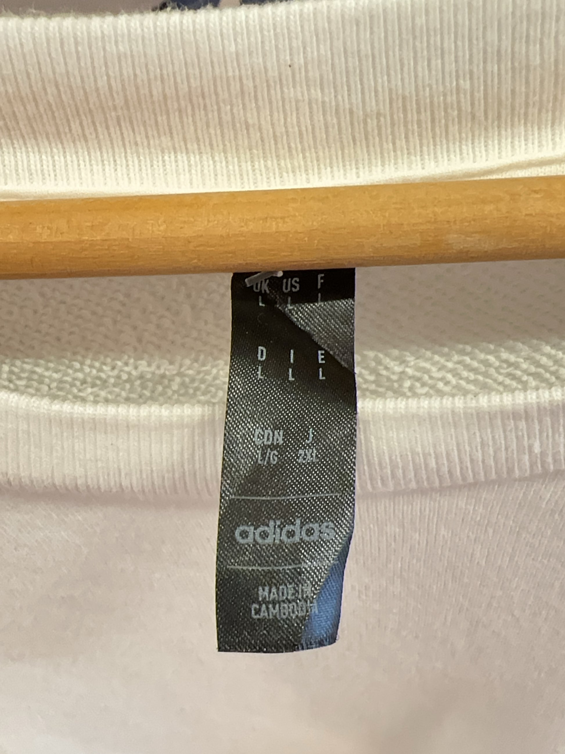 L - Vintage 2010's Real Madrid DNA Adidas Sweatshirt