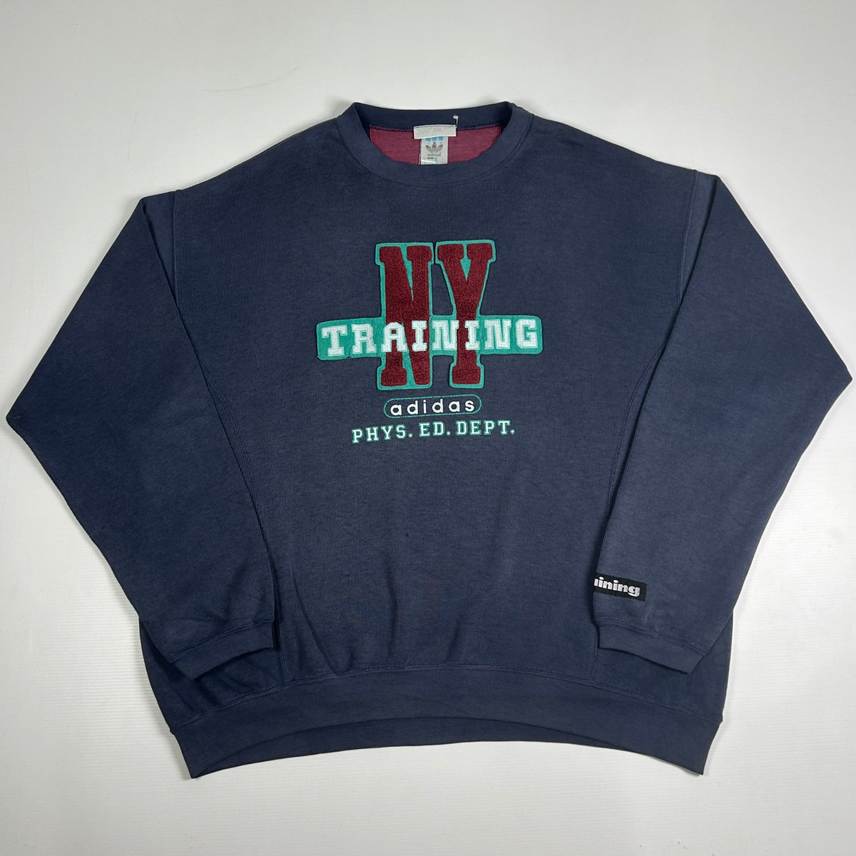 L - Vintage 1990's Adidas New York Training Sweatshirt