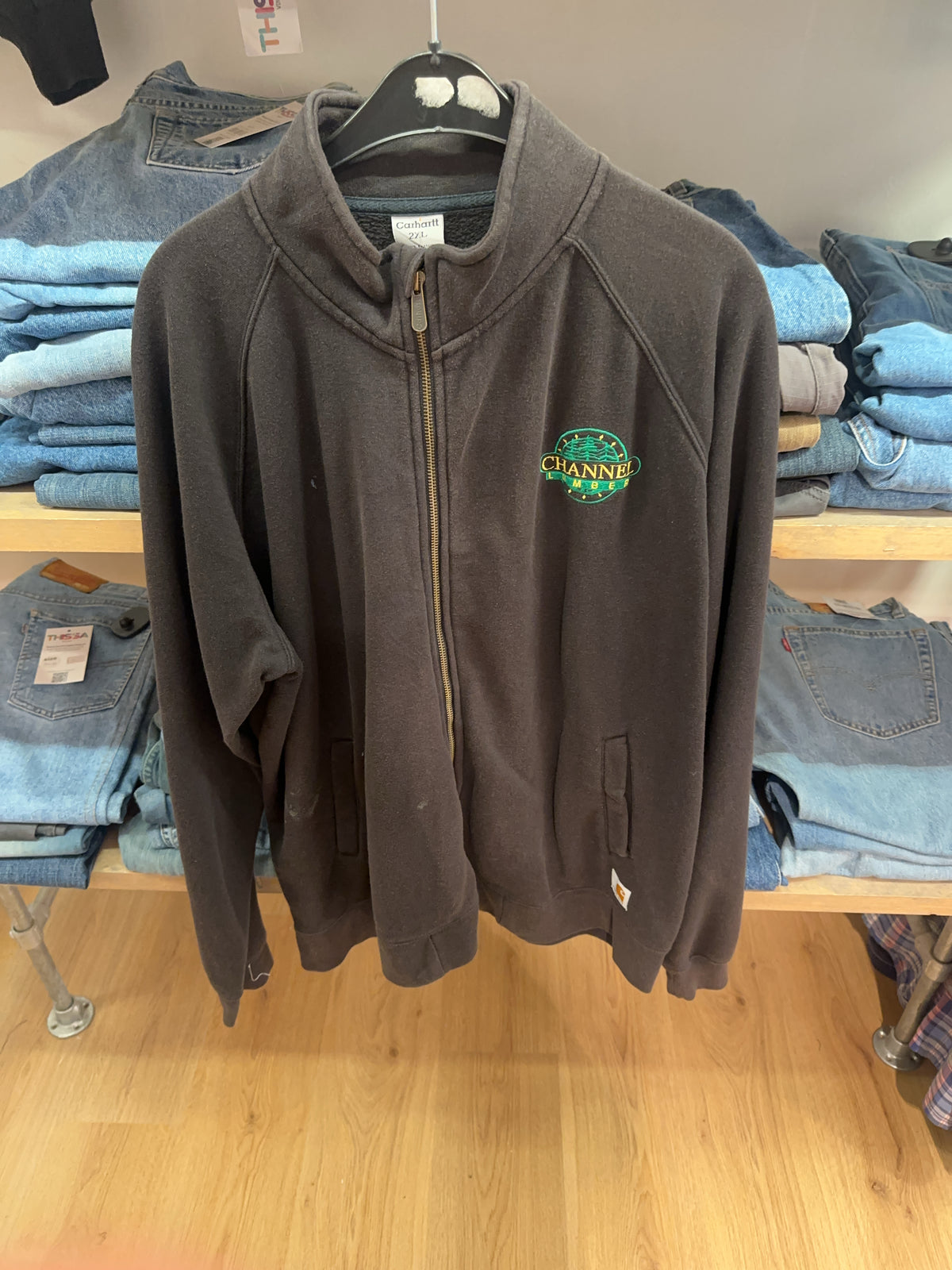 XXL - Vintage 1990's Carhartt Full-zip