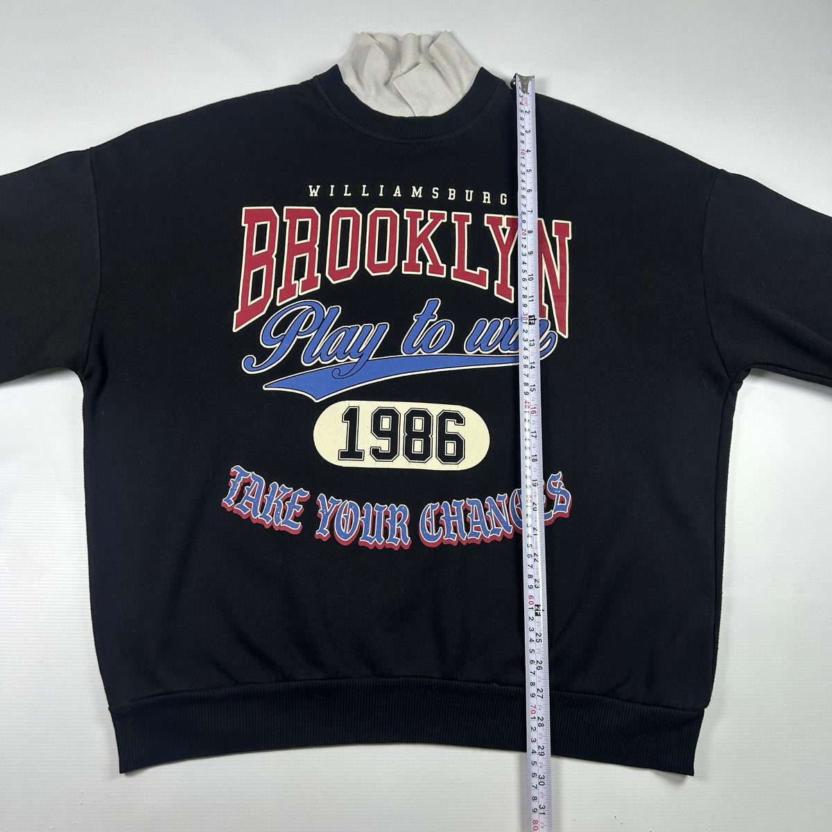 L - 1986 Williamsburg Brooklyn Play to Win Sweatshirt