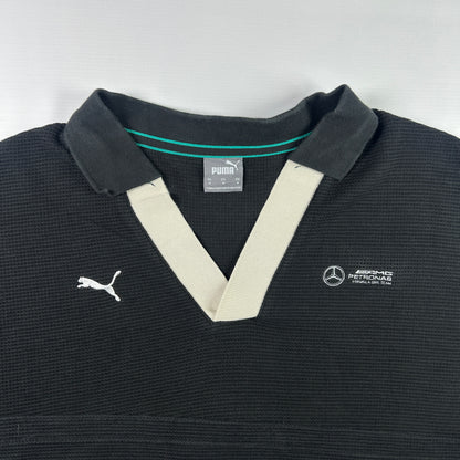 M - 2010's Puma Mercedes-AMG Petronas Formula One Team Long Sleeve Polo Shirt