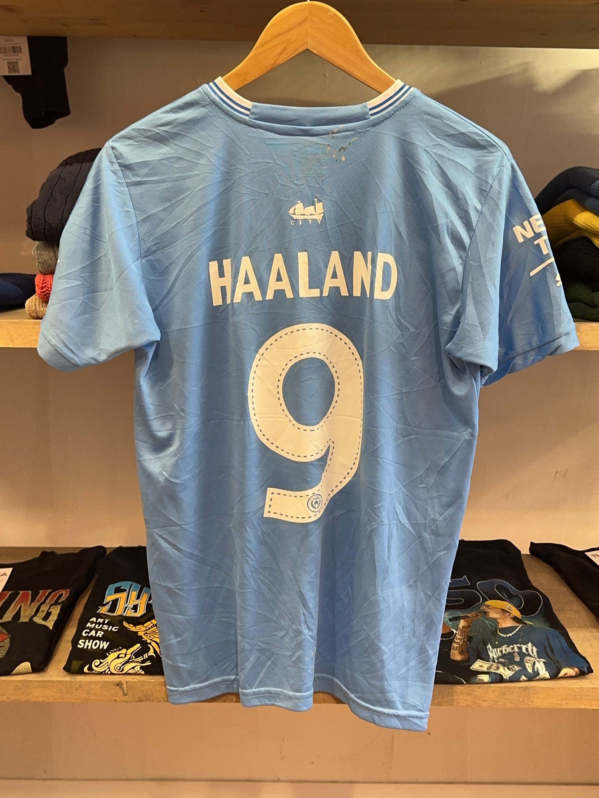 2023-2024 Manchester City Puma Home Football Shirt 9 - XL
