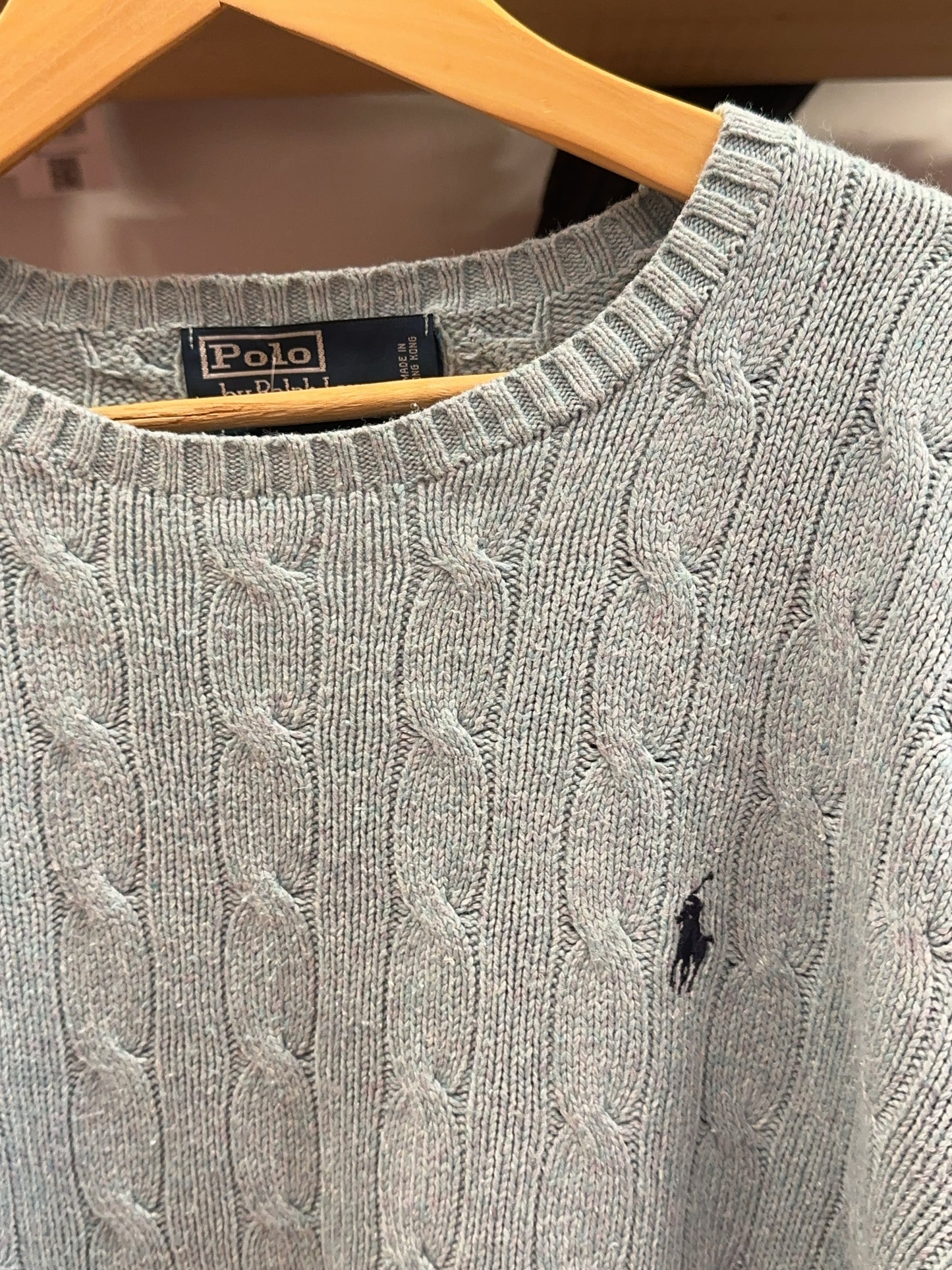 Ralph Lauren Cable Knit - L