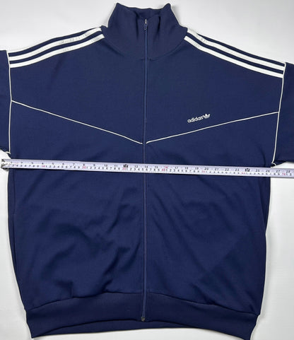XL - Vintage 1980's Adidas Trefoil-logo Full-zip