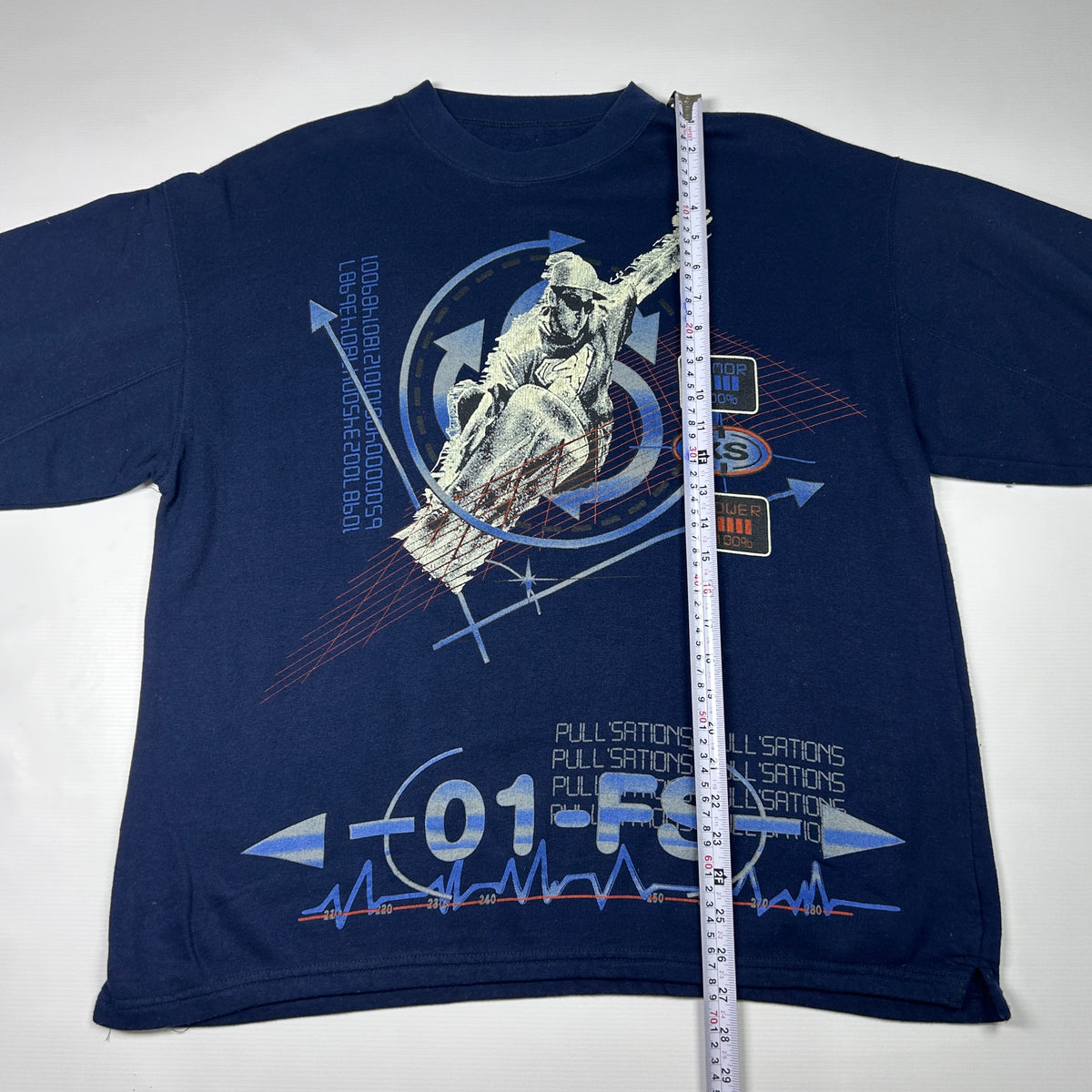 L - Vintage 2000's 01-FS Graphic Crewneck Sweatshirt