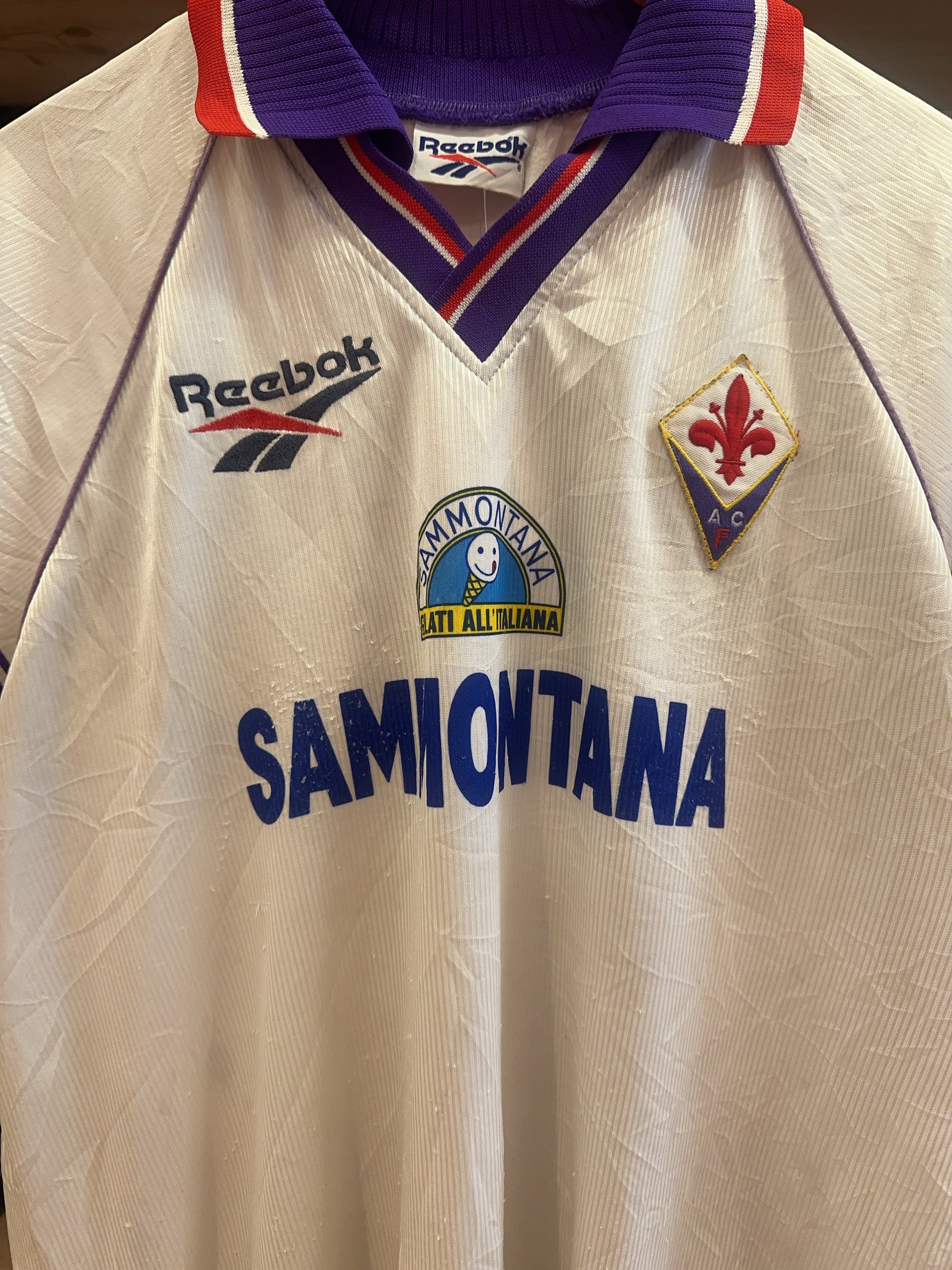 1995-1996 Fiorentina Away Football Shirt