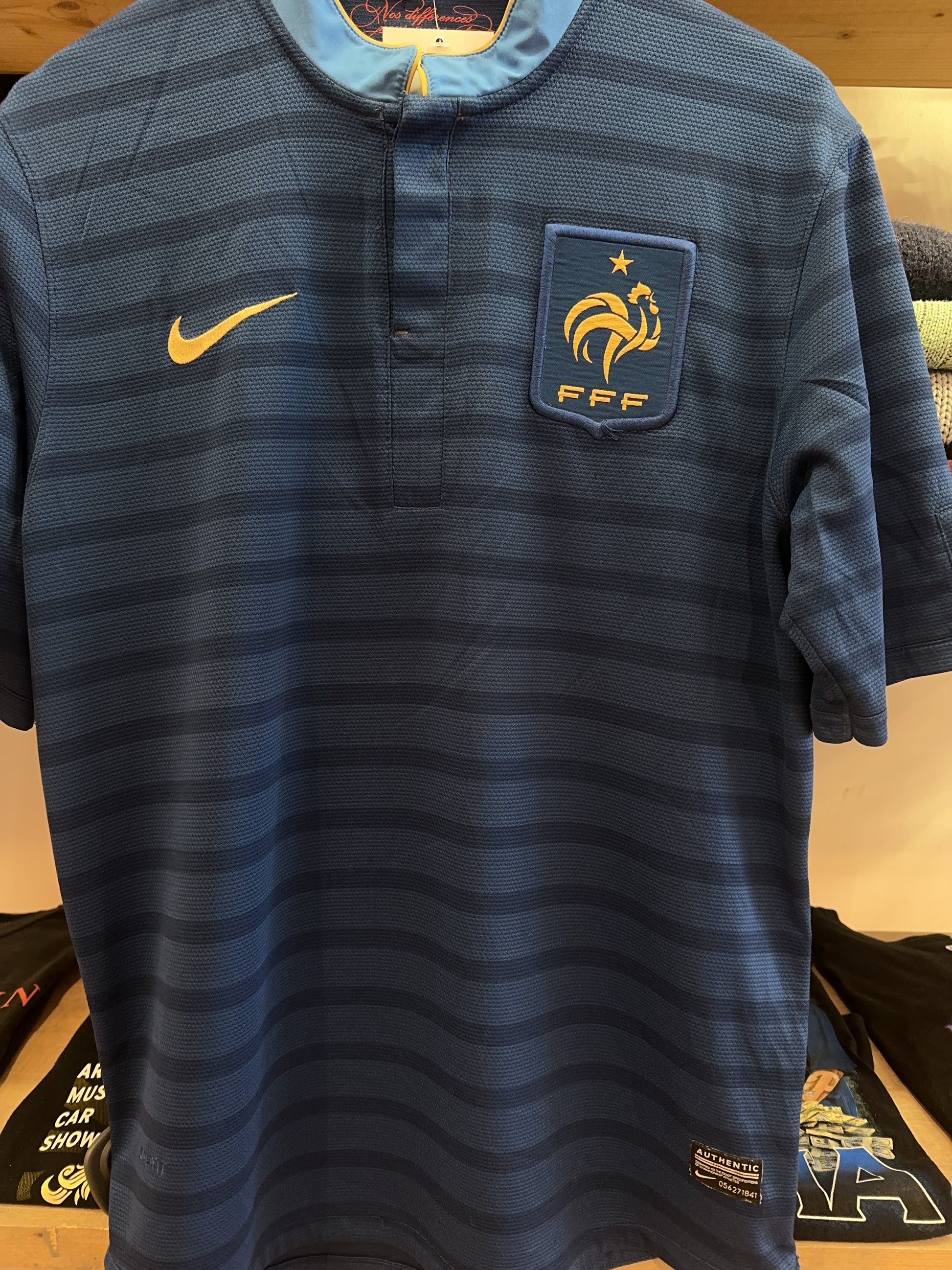 2012-2013 France National Football Team Nike Home Football Shirt - S