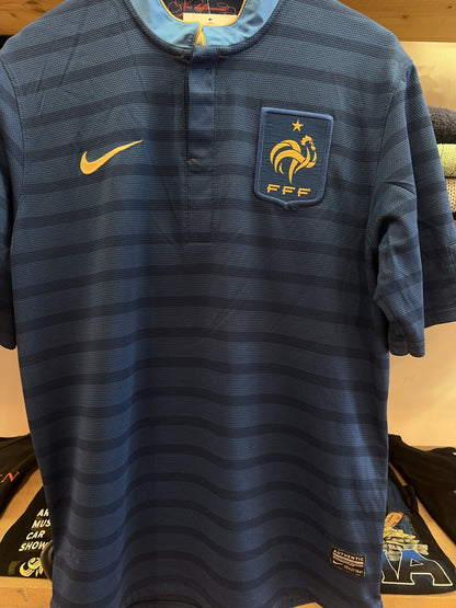 2012-2013 France National Football Team Nike Home Football Shirt - S
