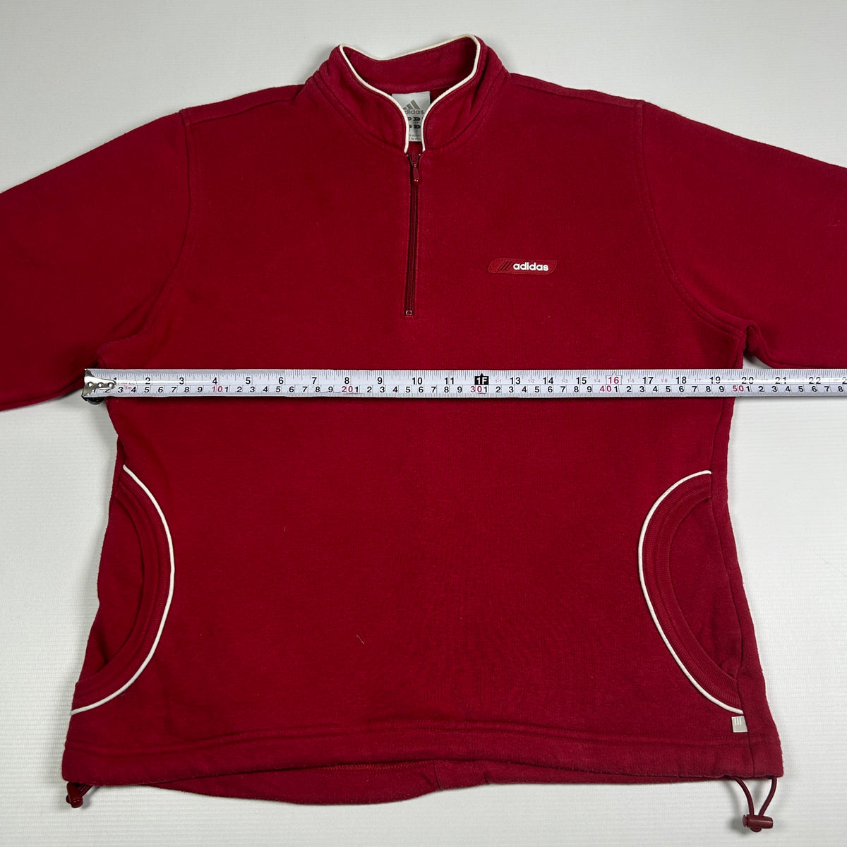 XS - Vintage 2000's Adidas Quarterzip