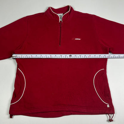 XS - Vintage 2000's Adidas Quarterzip