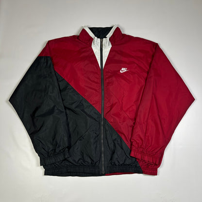 L - Vintage 1990's Nike Big Swoosh Windbreaker Jacket