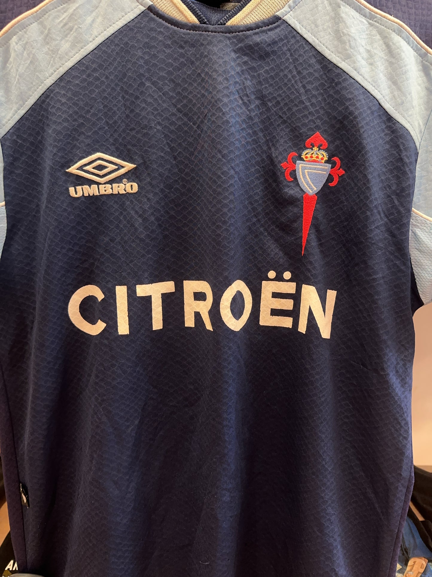 1999-2001 RC Celta de Vigo Umbro Third Football Shirt - S