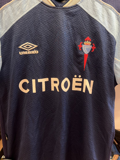 1999-2001 RC Celta de Vigo Umbro Third Football Shirt - S