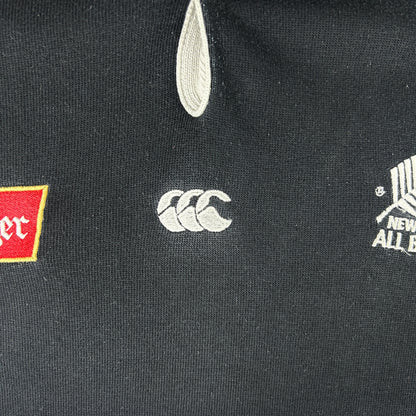 XL - 1994-1996 New Zealand All Blacks Steinlager Rugby Shirt Longsleeve Canterbury