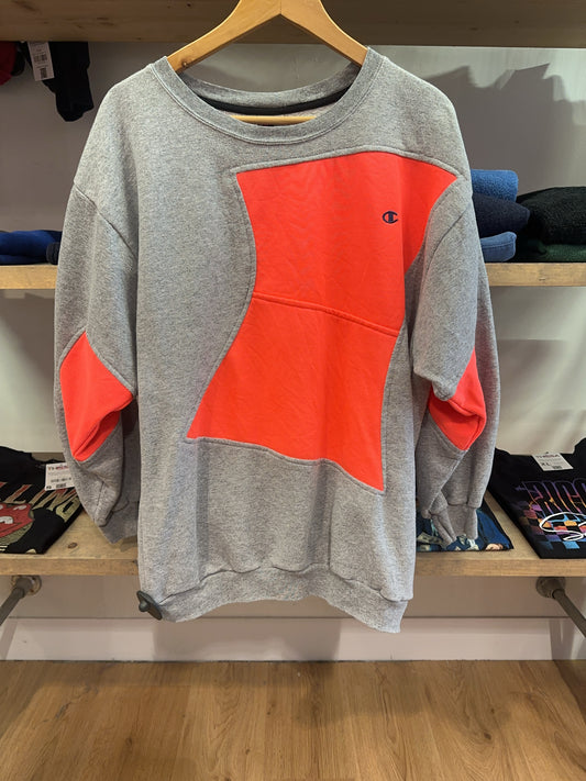 Vintage 1990's Champion Reworked Sweatshirt - L