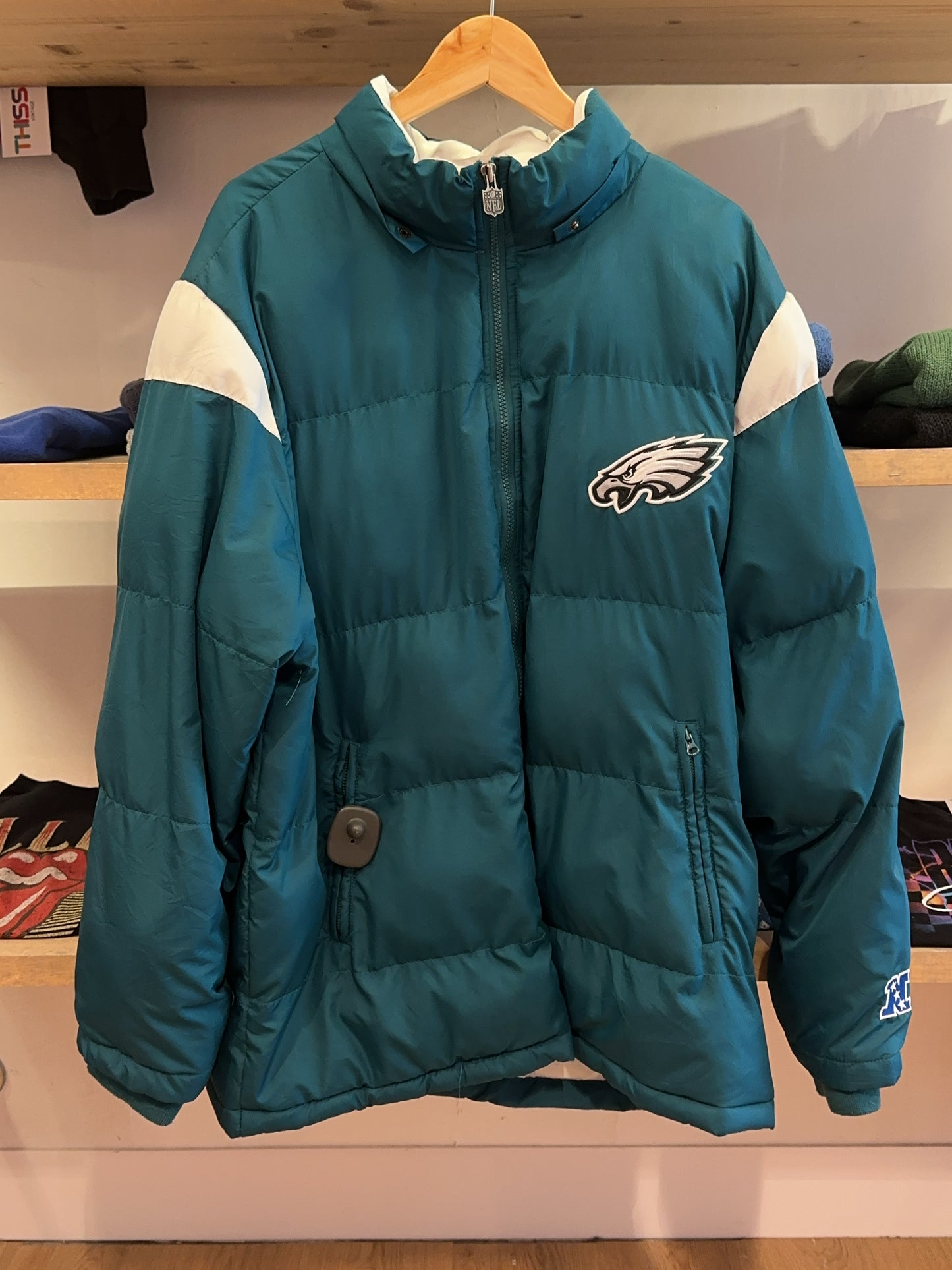 XL - Vintage 1990's Philadelphia Eagles NFL Puffer Jacket