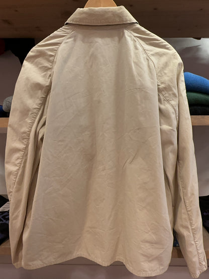M - Barbour Beige Lightweight Wax Jacket